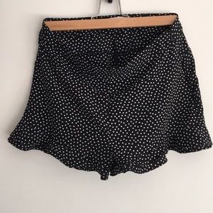 Polka dot shorts